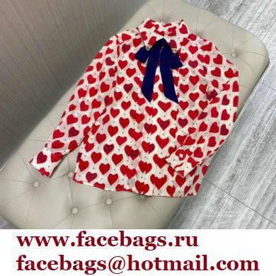 Gucci GG & RED HEART SHIRT 2021